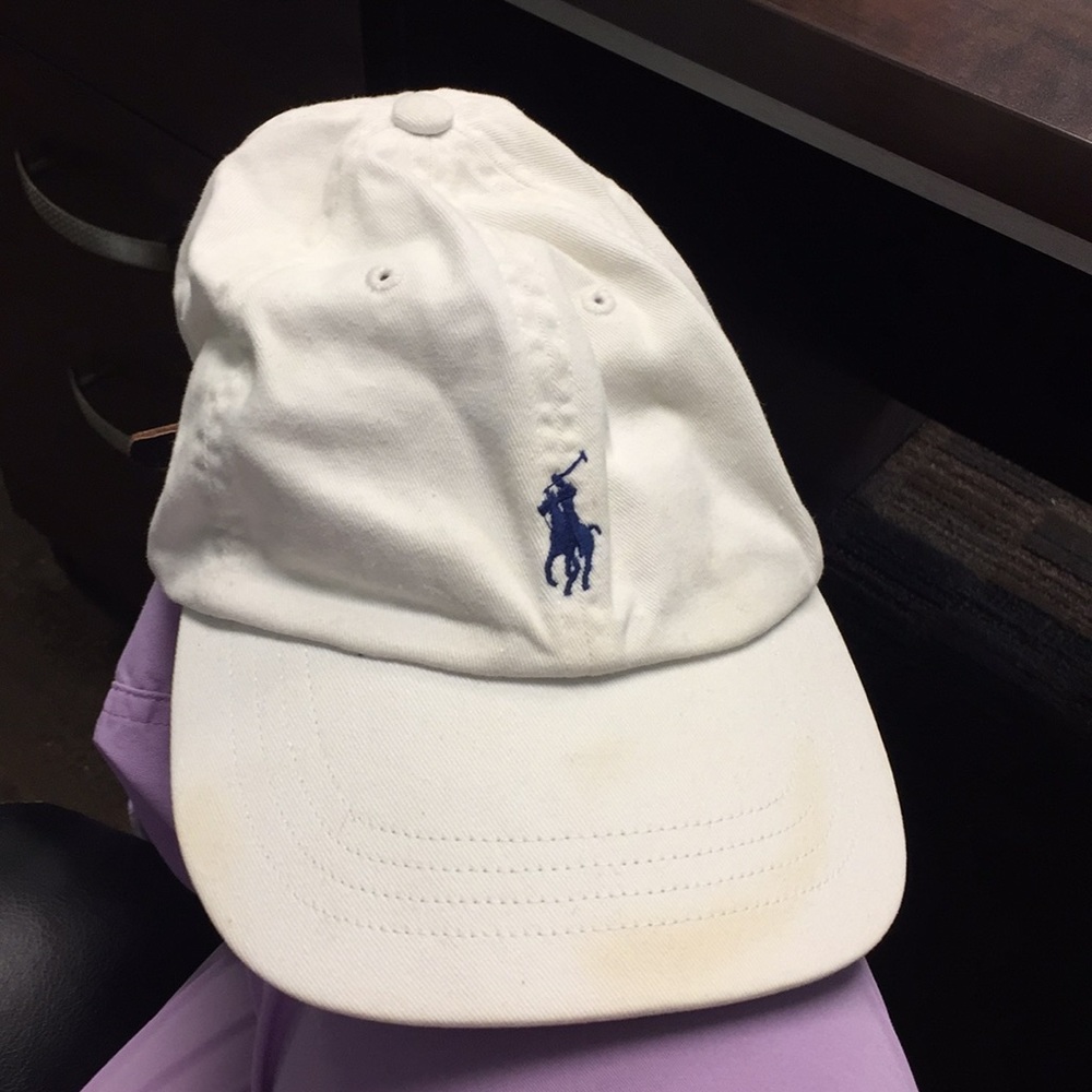 white polo hat